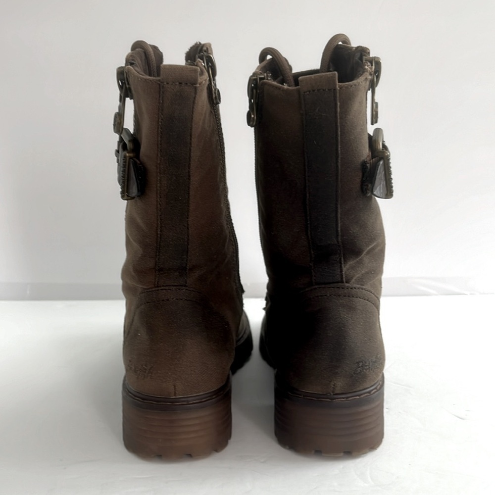 Blowfish Malibu Women’s Rauly Zip Boots Walnut Local Sheriff Shoes Size 7.5 NEW - Picture 12 of 13